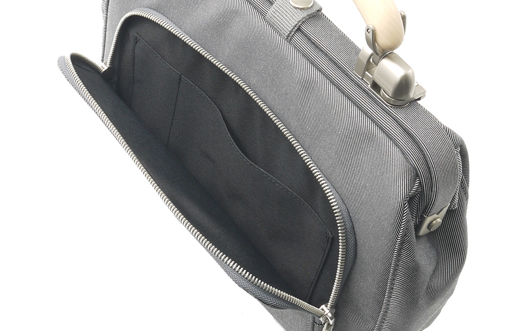 豊岡鞄 for the blue ミニダレスバッグ 3701 オーシャンブラック / 足立 ダレスバッグ コンパクト 3WAY 手提げ リュック ショルダーバッグ タブレット 収納 レディース メンズ バッグ カバン 鞄