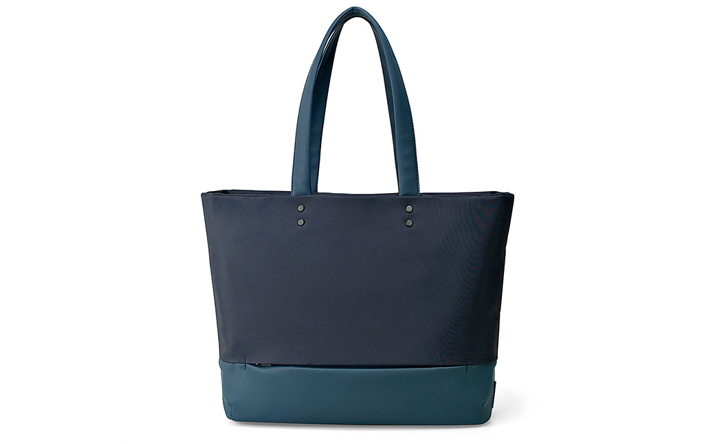 豊岡鞄 virka ヴィルカ トートバッグ ネイビー 13-1108-80 / 軽量 収納力 撥水仕様 15インチPC B4ファイル対応 メンズ レディース シンプル デザイン バッグ かばん カバン 鞄 ナオト