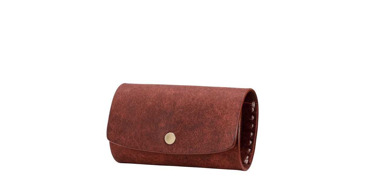 豊岡財布 haaki Leather キーケース HLC501 ヴィーノ / キーホルダー 鍵入れ 革 革小物 牛皮革 メンズ レディース プエブロレザー 手縫いのステッチ ハンドメイド シンプル デザイン 無地 KOMOREBI 木和田正昭商店