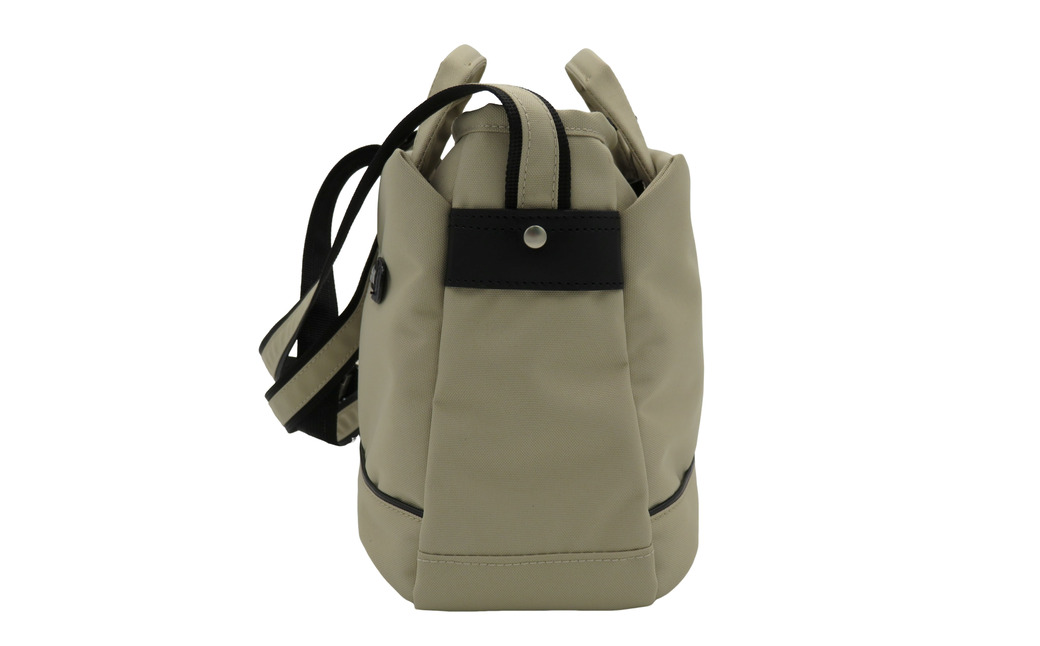 エコステップ手付きショルダーバッグ(No.4008-25) サンドベージュ / 2way ショルダーバッグ トートバッグ 肩掛け 手持ち 軽量 撥水 メンズ レディース バッグ かばん カバン 鞄 日本製 木和田