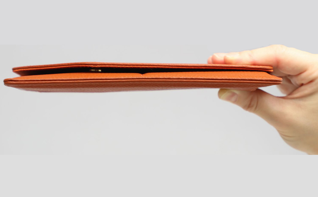 豊岡工房 牛革 スリム長財布（4116）キャメル / 長財布 薄い ユニセックス 大きく開く 中身が見やすい 柔らかい シュリンク牛革 メンズ レディース 財布 さいふ サイフ 国産 日本製 小田清株式会社