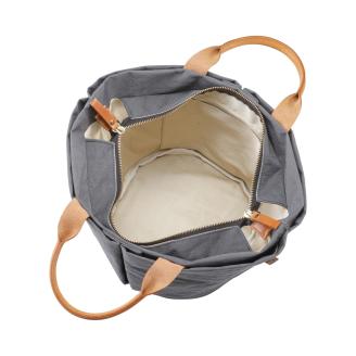 豊岡鞄　トートバッグS　（グレー）TUTUMU Marche mini　(S1800　24-145）