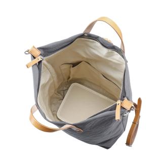 豊岡鞄　リュック　（グレー）TUTUMU books　(S2100　24-153）