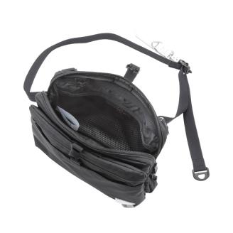 豊岡鞄 CIE WEATHER SHOULDER（071951）ブラック / 木和田正昭商店 撥水 ショルダーバッグ メンズ クラッチバック バックインバック