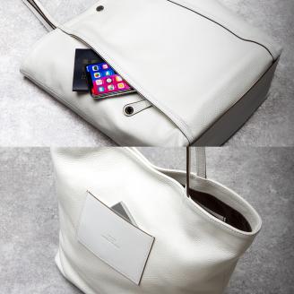 豊岡鞄ラフトート　CJTＥ-025 （ホワイト）