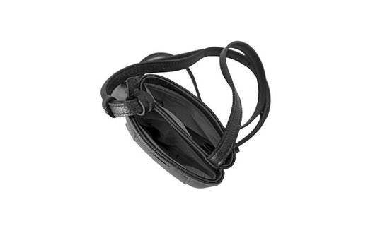 豊岡鞄 Shokolatt ショルダーポーチ 2層式 小 ブラック