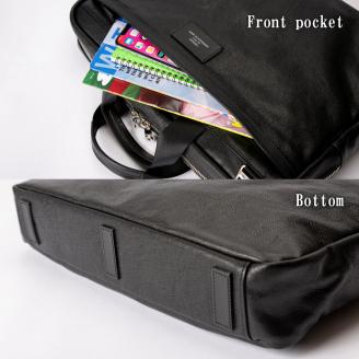 豊岡鞄　ブリーフケース　CDTF-011　（ブラック）