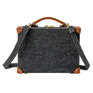 豊岡鞄　漁網デニム　カブセトランクS　KT05GMD　キャメル