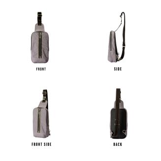 豊岡鞄 直帆布 ワンショルダー ボディバッグ NEH003 ラベンダー