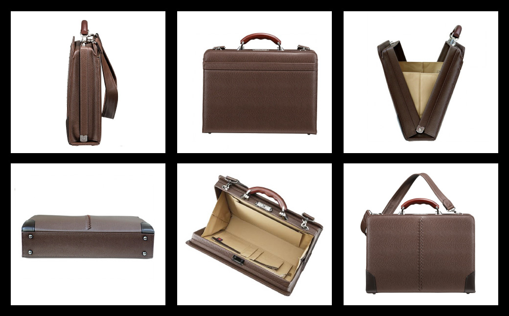 豊岡鞄 YOUTA リザード 3Direction YKM7 ブラック