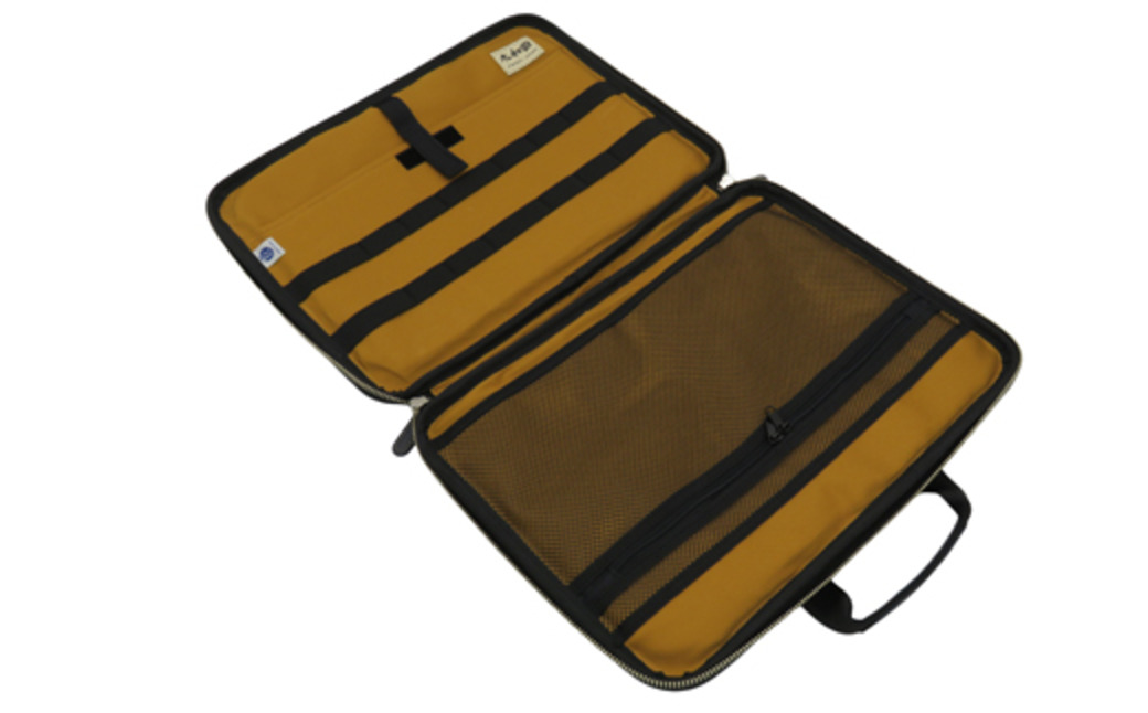 パトリッククラッチョショルダー (No.3896-01) ブラック / 木和田 クラッチ ショルダーバッグ スタイリッシュ 14インチパソコン 高級 かばん カバン バッグ 鞄 手作り メンズ レディース 日本製