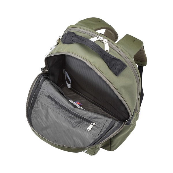 【高島屋選定品】豊岡鞄 CIE WEATHER DAYPACK (071953) オリーブ / 木和田正昭商店 撥水 ビジネス ストリート A4ファイル対応 ノートPC収納 通勤 メンズ レディース リュック バックパック リュックサック