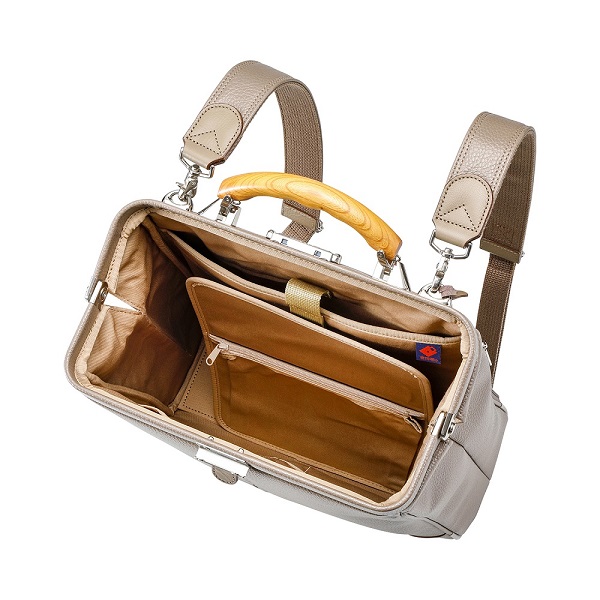 【高島屋選定品】豊岡鞄 YOUTA エルク 3way 縦ダレス (YK3ME) トープ / 木和田正昭商店 ダレスリュック ダレスバッグ 縦型ショルダー 手持ち リュック A4ファイル対応 14インチノートPC収納