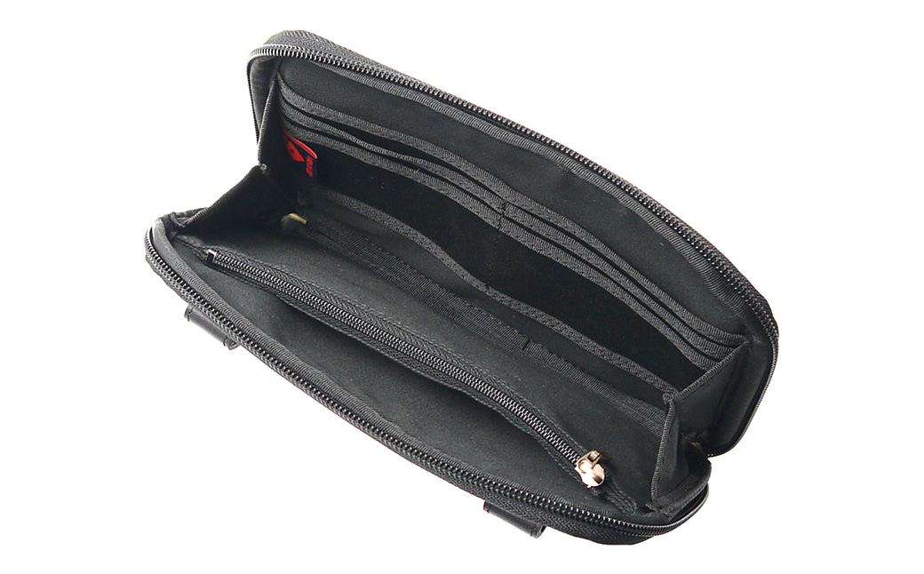 豊岡鞄 AD2504 井原デニム ウォレットポーチ ネイビー / デニム ショルダーポーチ ウエストポーチ スマホ収納 財布機能 サイフ ポケット カード入れ シンプル デザイン メンズ レディース バッグ カバン かばん 鞄 ALBAPIE アルバピエ 足立