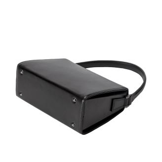 豊岡鞄 お受験バッグ 天開き ブラックフォーマル