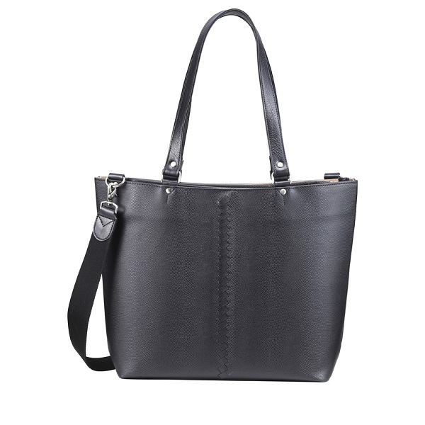 豊岡鞄　YOUTA LIZARD 2WAY トート（YK-30）ブラック