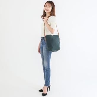 豊岡鞄　TUTUMU Journey Ｓ　(S2500　24-163)カーキ