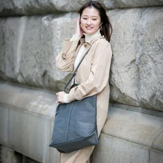 豊岡鞄　TUTUMU Fry （S3400）グレー