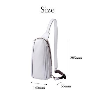 豊岡鞄ボディーバックCJTE-021(ホワイト)