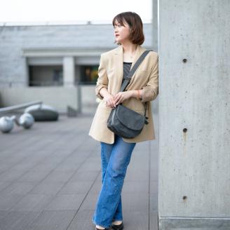 豊岡鞄 TUTUMU　Flap　Ｍｉｎｉ（S4000）グレー