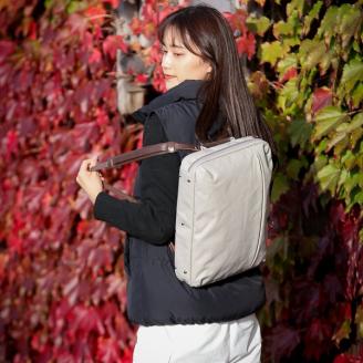 豊岡鞄　anti-mode style Pista 3WAY（A70001）グレージュ