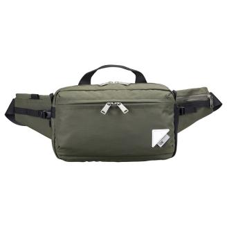 豊岡鞄 CIE WEATHER BODYBAG with MARKET BAG（071954）オリーブ / 木和田正昭商店 撥水 ウエストポーチ ボディバッグ ウエストバッグ メンズ レディース スマートフォン 財布 A5手帳収納 エコバッグ付属