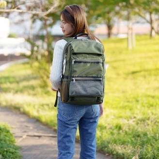 豊岡鞄 CIE WEATHER BACKPACK（071950）オリーブ / 木和田正昭商店 バックパック 大容量 カバン リュック リュックサック メンズ リュックメンズ B4ファイル対応