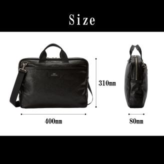 豊岡鞄　ブリーフケース　CDTF-011　（ブラック）