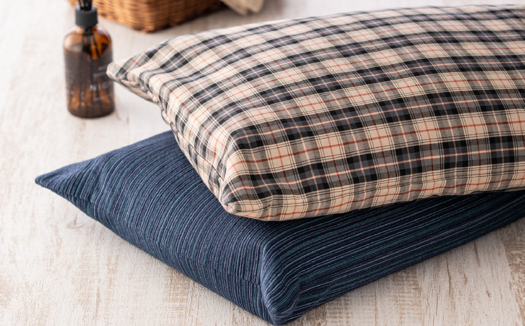 【あずき枕】高さ８cm（Ｂ）ひんやり快眠！心地よい / まくら 日本製 枕 横向き 夏用枕 快眠枕枕カバー ファスナーなし 頭に熱がこもらない枕 小豆枕 ひんやり 吸熱効果 快眠グッズ