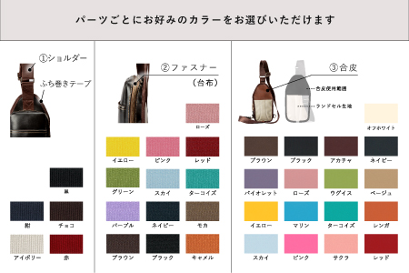 ランドセルリメイク ボディバッグ / 鞄職人 ランドセル リメイク 注文 ショルダーバッグ 縦型 豊岡鞄 メンズ レディース【納期：ランドセル到着後3～6ヶ月】