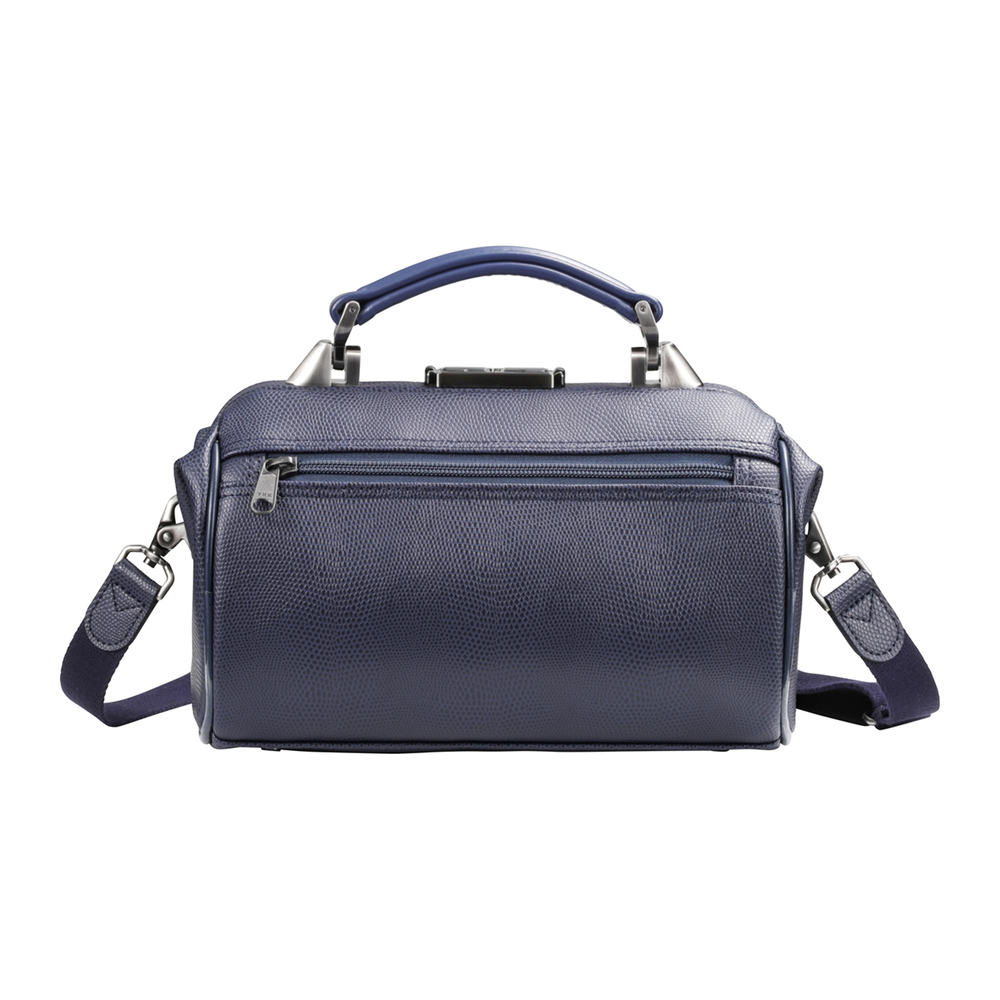 豊岡鞄 YK31 YOUTA LIZARD TINYダレス ネイビー