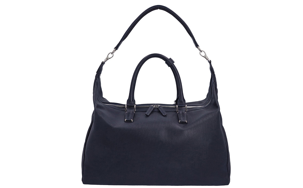 豊岡鞄 ARTPHERE アートフィアー Stitch ボストンバッグ BK22-103 ネイビー / 肩掛け ボストン 手持ち トート バッグ 2way 旅行 ゴルフ 出張 大容量 メンズ レディース ビジネス バッグ カバン