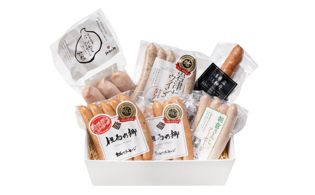 但馬の郷 ウインナー6種詰合せ （Aセット）