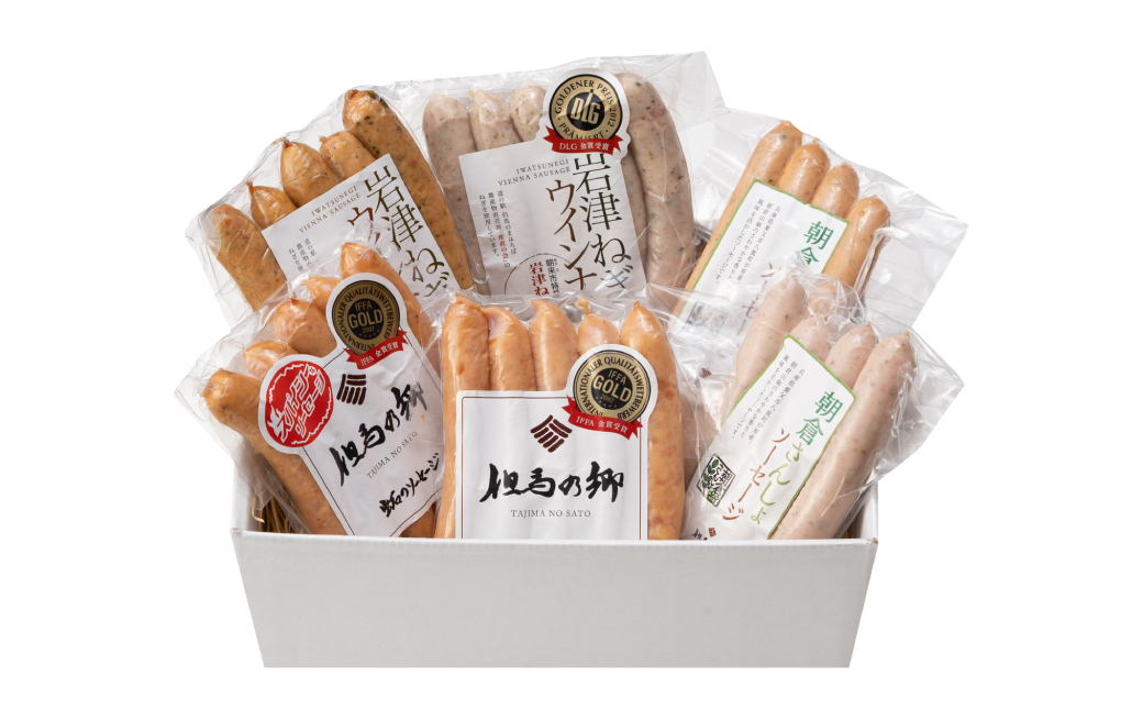 但馬の郷 ウインナー6種詰合せ （Aセット）