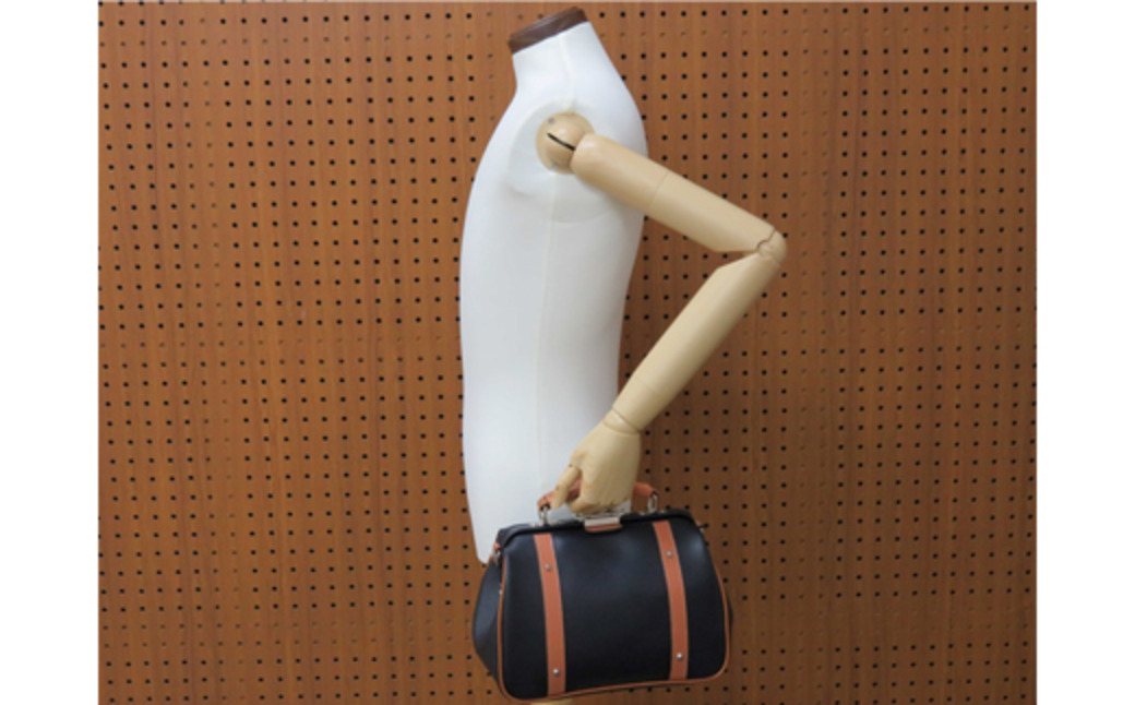 パトリックダレスバッグ (No.K3894-60) ネイビー / 木和田 ダレスバッグ 収納力 本革 ショルダーベルト付き 底鋲 重厚感 高級 かばん カバン バッグ 鞄 手作り メンズ レディース 日本製