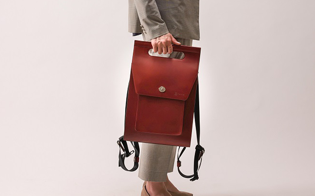 豊岡鞄 TOTTE 3WAYリュック ボルドー MBC022 / 3way バッグ レディース トート ショルダー リュック 牛革 落ち着いた色合い A4サイズ収納 肩掛け 斜め掛け トートバッグ ショルダーバッグ 高級 カジュアル ビジネス