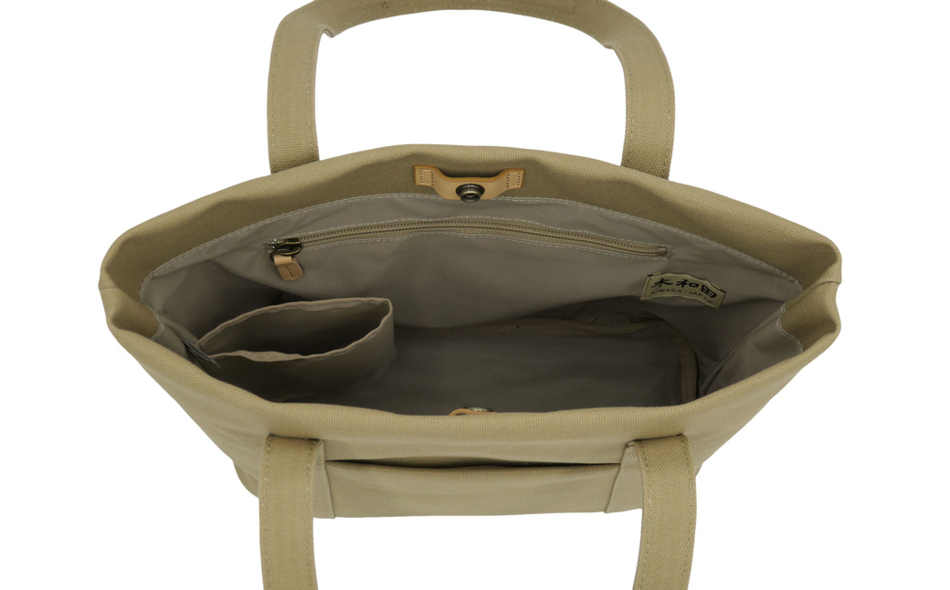 8号帆布トートバッグ(No.4007-25) ベージュ / トートバッグ 肩掛け 手提げ シンプル デザイン 無地 メンズ レディース 普段使い 通勤 通学 バッグ かばん カバン 鞄 日本製 木和田