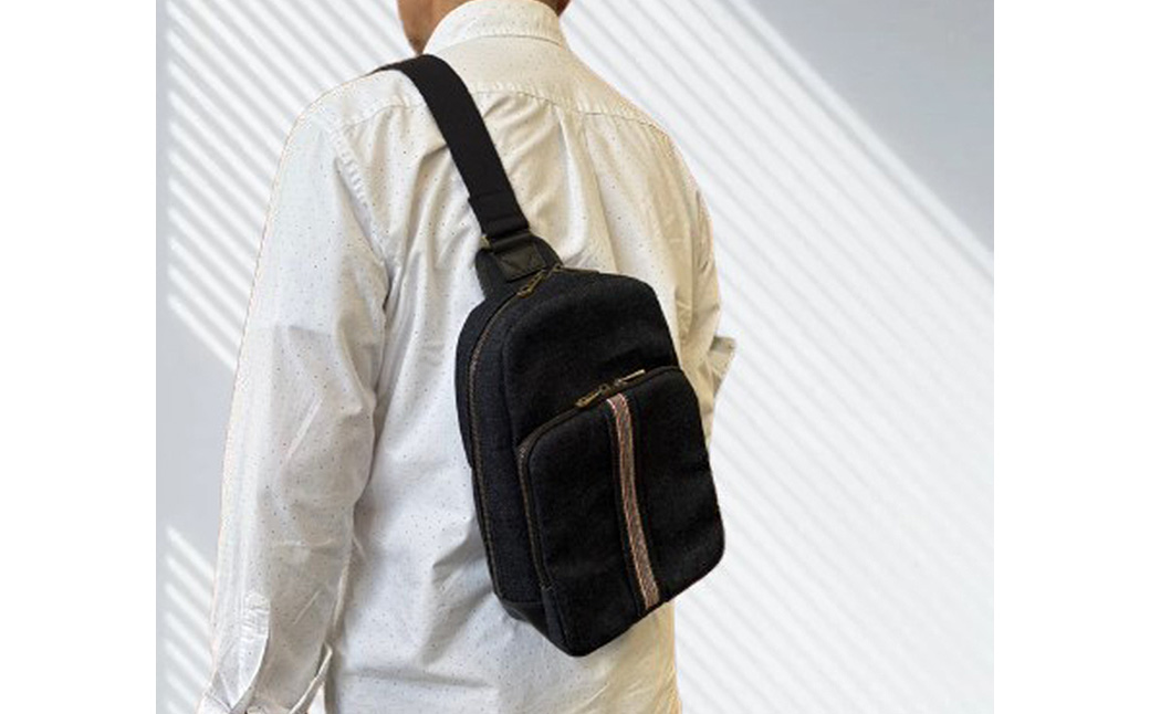 豊岡鞄 AD2502 井原デニム リュック ネイビー / デニム リュックサック A4ファイル収納対応 仕切り ポケット 自立可能 シンプル デザイン メンズ レディース バッグ カバン かばん 鞄 ALBAPIE アルバピエ 足立