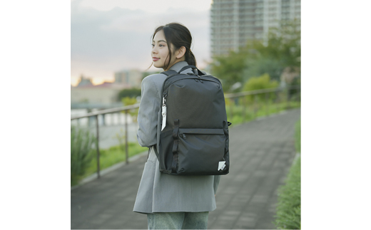 【高島屋選定品】豊岡鞄 CIE WEATHER DAYPACK2 (071955) ブラック / 木和田正昭商店 リュック 軽量 撥水 ビジネス ストリート バックパック リュックサック メンズ レディース リュックメンズ A4ファイル対応