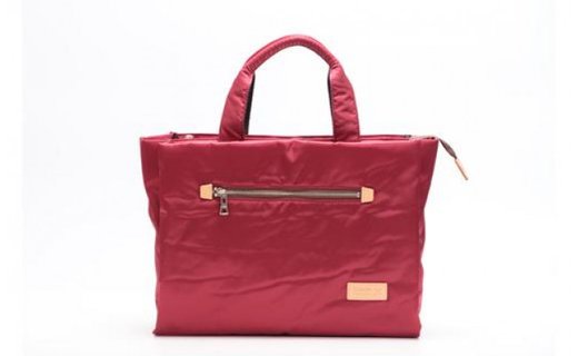 豊岡産　Dade綿ボン2wayトート（ワイン）