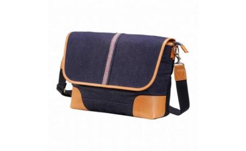 豊岡鞄 craftsmanship Selvedge Denim itinerator ネイビー 781115 / 木和田正昭商店 ショルダーバッグ 井原デニム メッセンジャーバッグ メンズ レディース バッグ カバン 鞄 斜めがけ A4ファイル収納