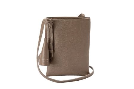 豊岡鞄 Shokolatt ショルダーポーチ 2層式 大 トープ