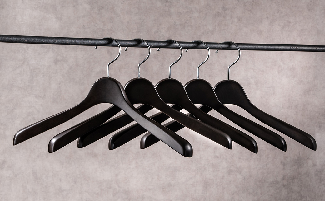【ナカタハンガー】SET-16N/レディスジャケットハンガー5本