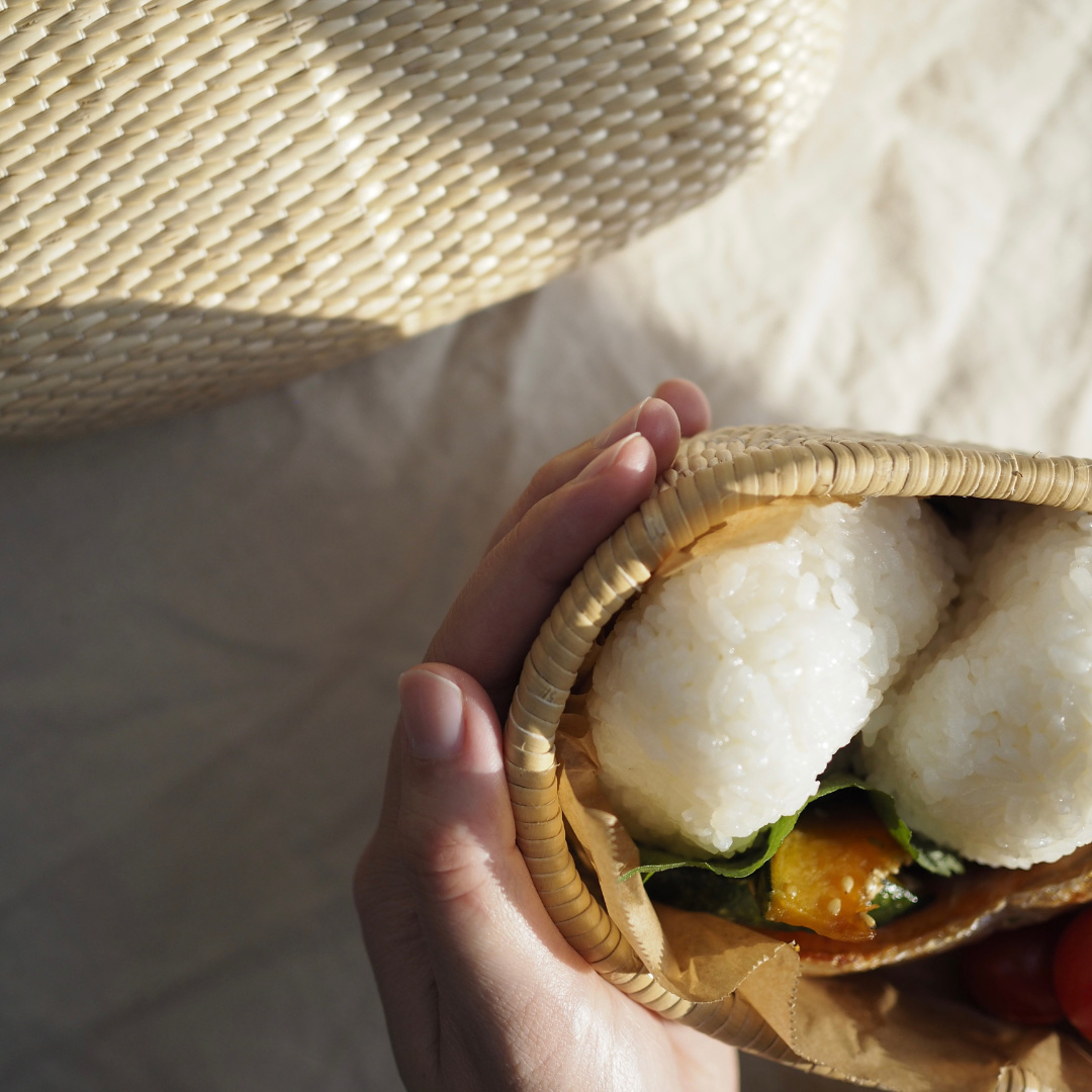 【伝統工芸品】KORI ANRI JAPAN「MUSUBU」 "Lサイズ" 柳行李 / 豊岡杞柳細工 飯行李 弁当箱 お弁当 行楽 ピクニック ランチボックス