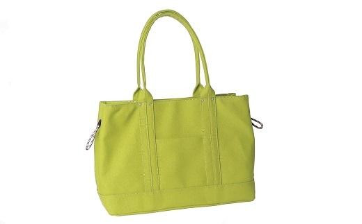 ＣＲＯＳＳＲＯＡＤ　帆布トートバッグL　501091　アップルグリーン アップルグリーン サイズ：W41×H28×D13 cm