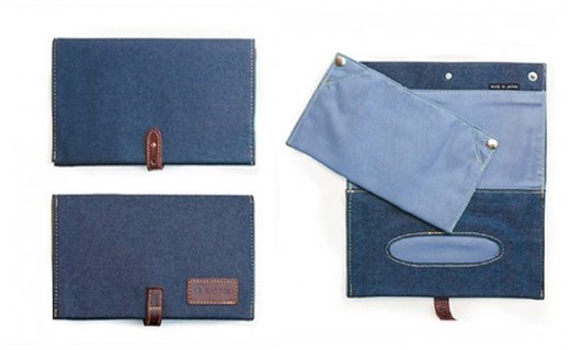 豊岡製　ＤＣＡ抗ウイルス・抗菌デニムのマスクケース