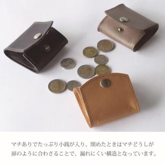 マチありコインケース《 コインケース 本革 レザー ミニ財布 財布 手のひらサイズ 牛革 小さい コンパクト レディース メンズ 小銭入れ ギフト 送料無料 》【2401N08016】