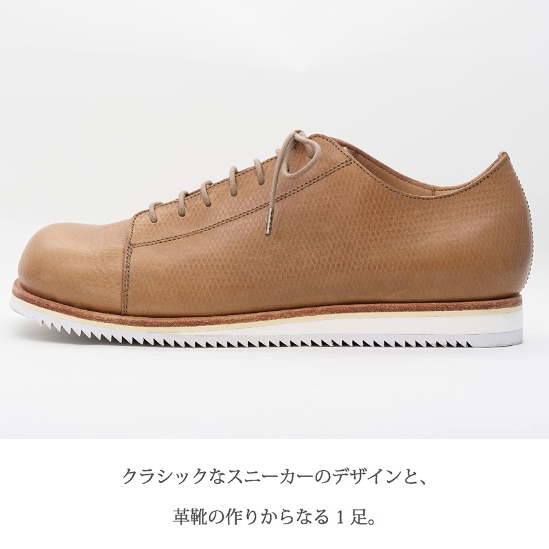 【リッチブラウン】Classic Sneakers DECO スニーカーソールタイプ《 日本製 DECO 革靴 皮 ファッション レザー 靴 》【2425N08025_02】