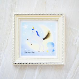 ファーストカットアートⓇ - 未来へのつばさ《 ファーストカット 赤ちゃん 髪の毛 記念品 記念 ギフト 贈り物 プレゼント 贈物 出産祝い 》【2403N12001_01】