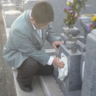 お墓のお参り代行サービス《 お盆 お墓掃除 お墓参り 掃除 》【2403L05503】